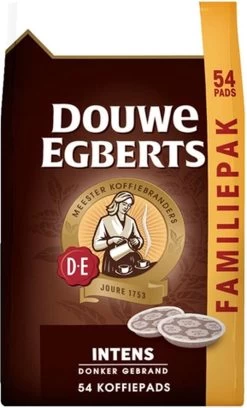 Douwe Egberts Intens Koffiepads - 4 X 54 Pads -Koffie en Thee Verkoop 727x1200 3