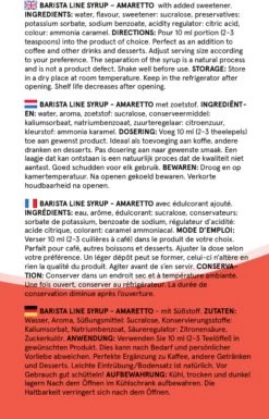 Fitcy | Koffiesiroop | Amaretto | Barista Syrup | Zero | Vegan | Vetvrij | Suikervrij | Keto-vriendelijk | Koffie | Siroop | MET DOSEERPOMP | 1L 11 Fitcy | Koffiesiroop | Amaretto | Barista Syrup | Zero | Vegan | Vetvrij | Suikervrij | Keto-vriendelijk | Koffie | Siroop | MET DOSEERPOMP | 1L -Koffie en Thee Verkoop 770x1200