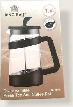Madame Chai - Koffie/thee Press - Theemaker - Koffiemaker French Press- Rvs Thee En Koffie Press - 1 Liter - Met Extra Maatlepel Erin -Koffie en Thee Verkoop 823x1200 1