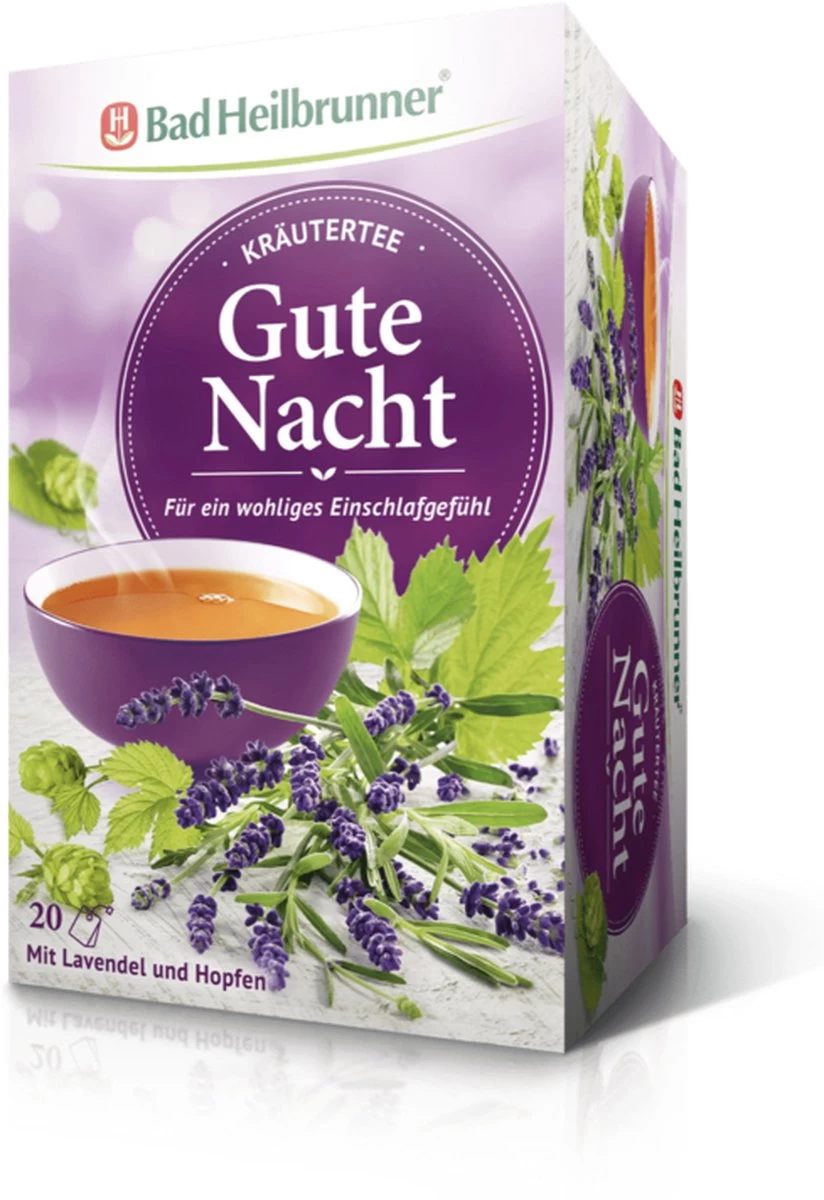 Bad Heilbrunner - Goede Nachtrust - Kruidenthee - Slaapthee 4 Bad Heilbrunner - Goede Nachtrust - Kruidenthee - Slaapthee - Afbeelding 2