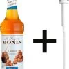 Monin Caramel Suikervrij 70cl Koffiesiroop Met Doseer Pompje -Koffie en Thee Verkoop 824x1200