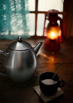 Vaja Valerie - Theepot Met Filter - Dubbelwandig - RVS - 1.2L -Koffie en Thee Verkoop 857x1200 4