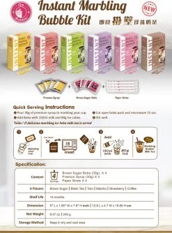 Bubble Tea Starters Kit Met Boba - Matcha Smaak - Bubble Thee Drinken In 45 Seconden -Koffie en Thee Verkoop 888x1200 1