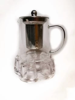 Glazen Theepot Met RVS Theefilter / Theezeef Inclusief Warmhouder ( Rechaud ) - Theelichthouder - Koffie Thee Coffee Tea Maker Luxe -Koffie en Thee Verkoop 892x1200 1