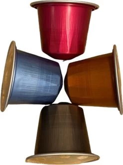 100 Capsules Epic Coffee - Espresso - Nespresso® Compatible Aluminium Capsules - RFA Keurmerk - Doos 100 Stuks -Koffie en Thee Verkoop 892x1200