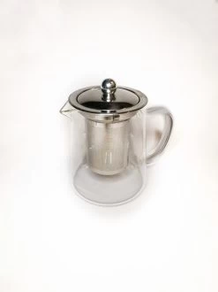 Glazen Theepot Met RVS Theefilter / Theezeef Inclusief Warmhouder ( Rechaud ) - Theelichthouder - Koffie Thee Coffee Tea Maker Luxe -Koffie en Thee Verkoop 899x1200 6