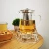 Glazen Theepot Met RVS Theefilter / Theezeef Inclusief Warmhouder ( Rechaud ) - Theelichthouder - Koffie Thee Coffee Tea Maker Luxe -Koffie en Thee Verkoop 900x1200 12