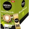 Nescafé Gold Almond Macchiato Oploskoffie - 6 Doosjes à 6 Zakjes -Koffie en Thee Verkoop 903x1200