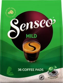 Senseo Mild Koffiepads - 3/9 Intensiteit - 10 X 36 Pads 20 Senseo Mild Koffiepads - 3/9 Intensiteit - 10 X 36 Pads -Koffie en Thee Verkoop 909x1200 3
