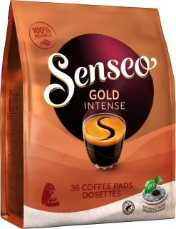 Senseo Gold Intense Koffiepads - 7/9 Intensiteit - 4 X 36 Pads -Koffie en Thee Verkoop 920x1200