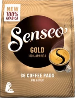 Senseo Gold Koffiepads - 5/9 Intensiteit - 10 X 36 Pads 23 Senseo Gold Koffiepads - 5/9 Intensiteit - 10 X 36 Pads -Koffie en Thee Verkoop 925x1200