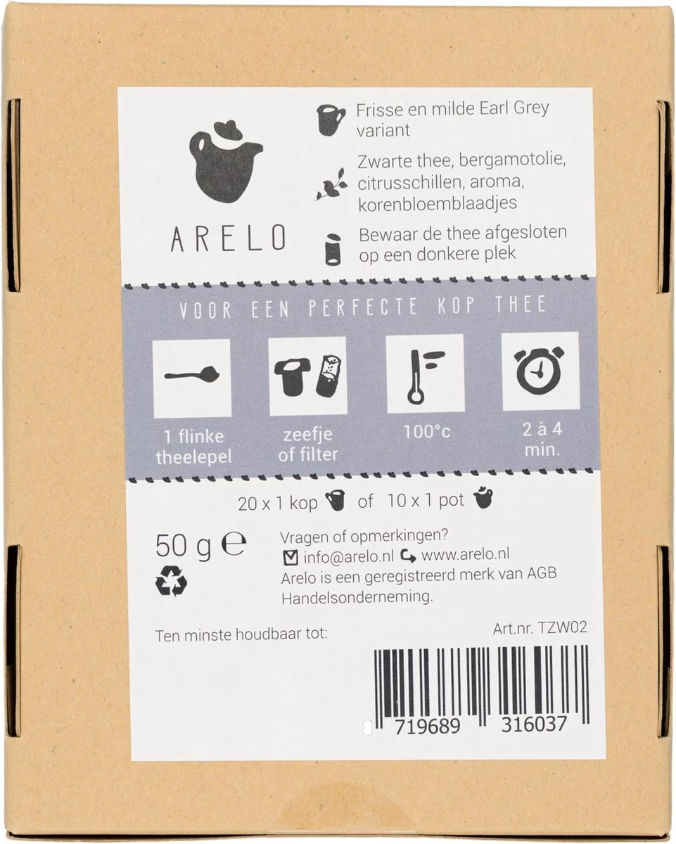 Losse Thee - Pakket - Cadeau - Bedankt 4 Losse Thee - Pakket - Cadeau - Bedankt - Afbeelding 2