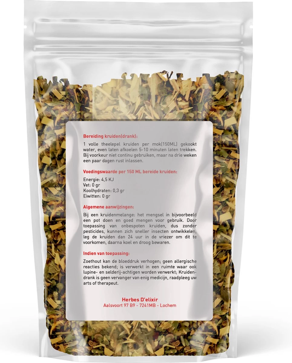Lever En Gal Kruiden - Kruidenthee - Losse Thee - 75 Gram 4 Lever En Gal Kruiden - Kruidenthee - Losse Thee - 75 Gram - Afbeelding 2