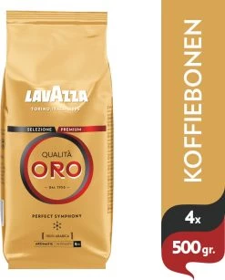 Lavazza Qualita Oro Koffiebonen - 500 Gram X4 -Koffie en Thee Verkoop 967x1200 1