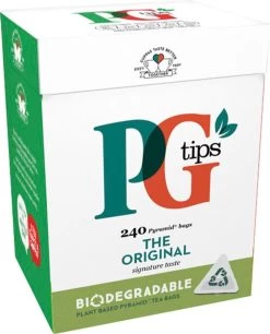 PG Tips | 100% Zwarte Thee | 4x 240 Zakjes | Extra Grote Verpakking