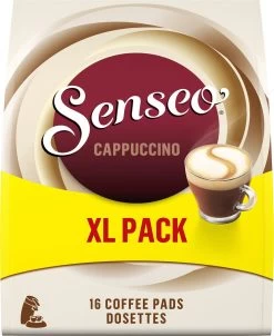 Senseo Cappuccino Koffiepads - 2/9 Intensiteit - 4 X 16 Pads - Voordeelverpakking 15 Senseo Cappuccino Koffiepads - 2/9 Intensiteit - 4 X 16 Pads - Voordeelverpakking -Koffie en Thee Verkoop 982x1200 1