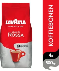 Lavazza Qualita Rossa Koffiebonen - 500 Gram X4 -Koffie en Thee Verkoop 993x1200 2